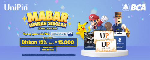MABAR Liburan Sekolah BCA Bersama UniPin